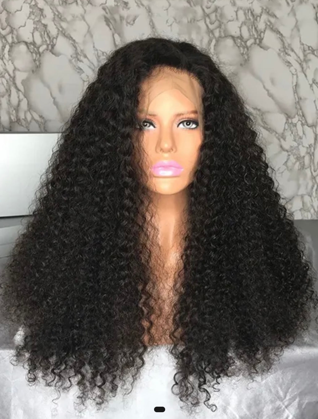 13x6 Kinky Curly Front Lace Wig