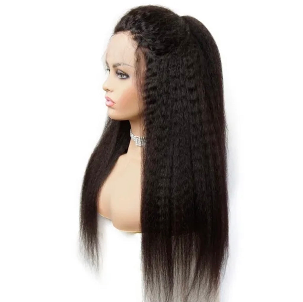 13x6 Kinky Straight Front Lace Wig